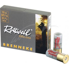 Патрон Rottweil Brenneke Classic кал.12/70 пуля Brenneke Classic маса 31,5 г 
