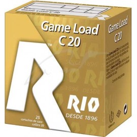 Патрон RIO Load Game C20 FW (без контейнера) кал. 20/70 дріб №00 (4,5 мм) наважка 25 г