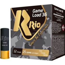  Патрон RIO Load Game-36 FW NEW (без контейнера) кал. 12/70 дріб №00 (4.5 мм) наважка 36 г