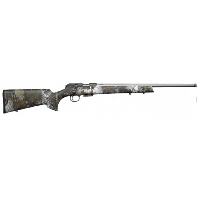 CZ457 STAINLESS кал.22LR 20", 1/2x20 Карабін мисливський з 5-ти заряд.