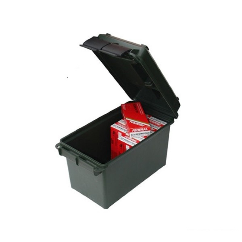 Коробка MTM AC50C для патронів кал. 50 BMG. Розмери - 19х34х22 см 